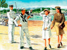 Master Box 3556 Women at War: US Navy WAVES 1/35