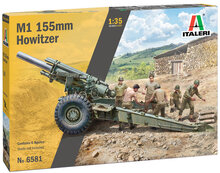 Italeri 6581 M1 155mm Howitzer 1/35