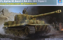 Trumpeter 09540 Pz.Kpfw.VI Ausf.E Sd.Kfz.181 Tiger I (Late Production) with Zimmerit 1/35