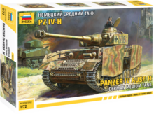 Zvezda 5017 German Medium Tank Panzer-IV Ausf.H 1/72