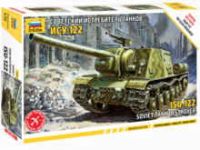 Zvezda 5054 Soviet Tank Destroyer ISU-122 1/72