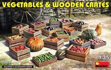 MiniArt 35629 Vegetables &amp; Wooden Crates 1/35