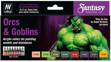 Vallejo 72.304 Fantasy Orcs &amp; Goblins Paintset
