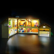 LED Verlichting voor LEGO 71006 Simpsons House