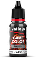 Vallejo 72054 Game Color Metallic Dark Gunmetal