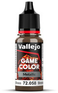 Vallejo 72058 Game Color Metallic Brassy Brass
