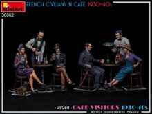 MiniArt 38062 French Civilians In Cafe 1930-40s 1:35