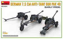 MiniArt 35394 German 7.5cm Anti-Tank Gun Pak 40. Early Prod 1:35