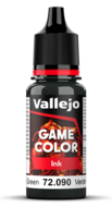 Vallejo 72090 Game Color Ink Black Green