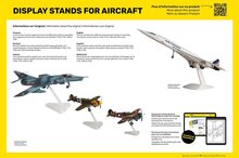 Heller 95200 Display Stands for Aircrafts