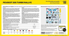 Heller 80189 Peugeot 205 Turbo Rallye 1/43
