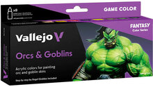 Vallejo 72192 Fantasy Orcs &amp; Goblins Paintset