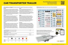 Heller 80774 Car Transporter Trailer 1/24