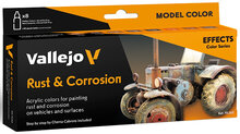 Vallejo 70262 Rust &amp; Corrosion Paint Set