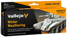 Vallejo 70263 Winter Weathering Paint Set