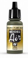 Vallejo Model Air Color 71.289 US Dark Green