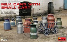 MiniArt Milk Cans with Small Cart 1:35 (35580)