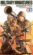 Tamiya U.S. Gun &amp; Mortar Team Set 1:35 #35086