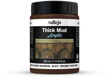 Vallejo Diorama Effects Brown Thick Mud 26.811