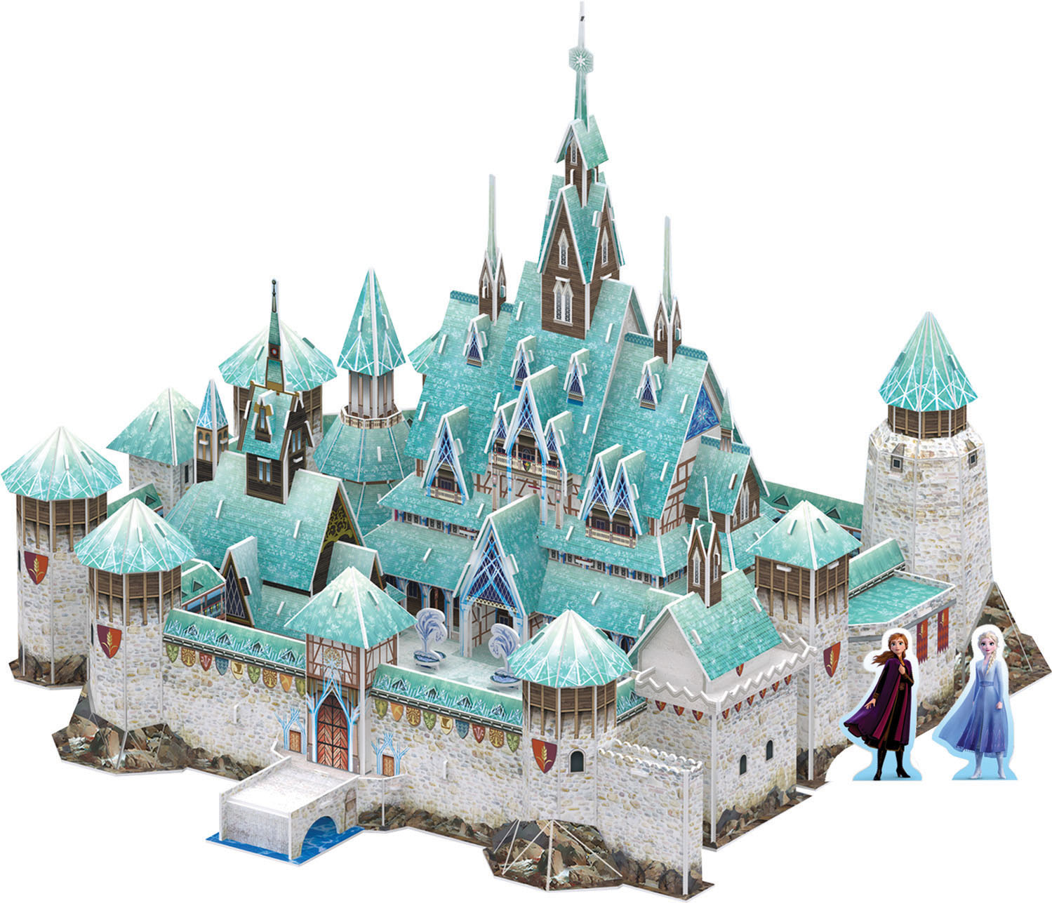 whisky spiraal auditie Revell 00314 Disney Frozen II Arendelle Castle 3D Puzzel