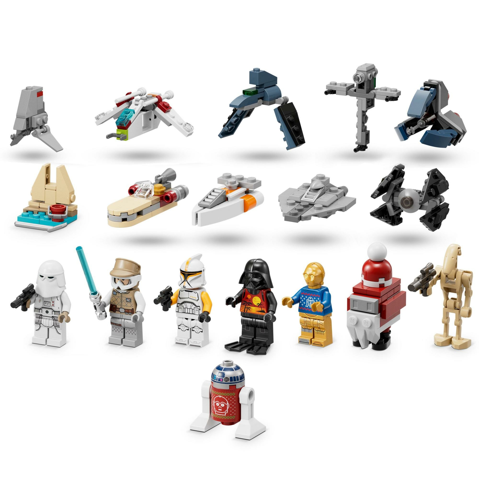 bescherming onderbreken Gecomprimeerd LEGO 75340 Star Wars Adventkalender