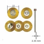 Proxxon Brass Wire Wheel Brushes (28962)