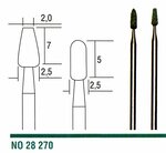 Proxxon Silicon Carbide Grinding Bits (28270)