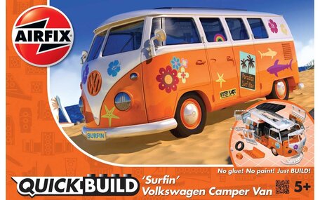 Airfix Quickbuild Volkswagen Camper Van Surfin