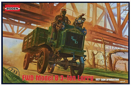 Roden FWD Model B 3 ton Lorry 1:72