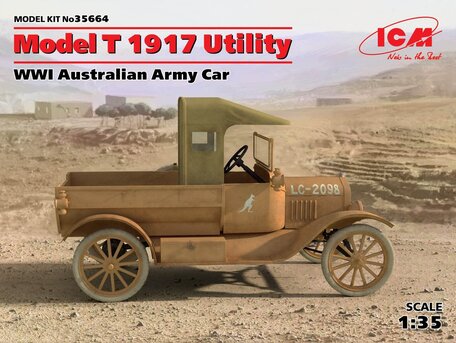 ICM Model T 1917 Utility WWI Australian Army Car 1:35