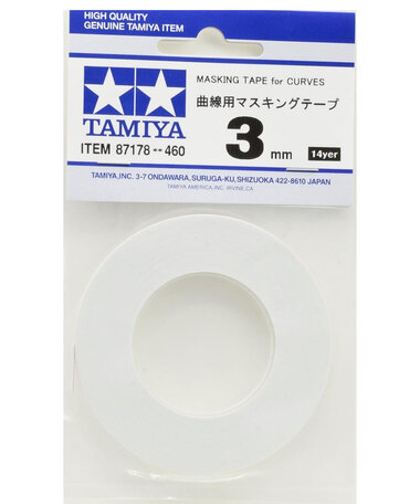 Tamiya Masking Tape for Curves 3mm