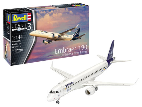 Revell Embraer 190 Lufthansa 