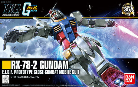 HG 1/144: RX-78-2 Gundam (revive)