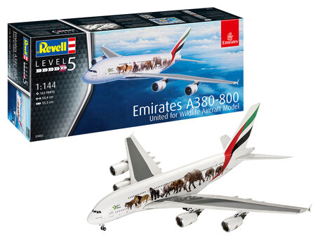 Revell Airbus A380-800 Emirates 