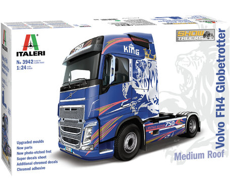 Italeri Volvo FH4 Globetrotter 1:24