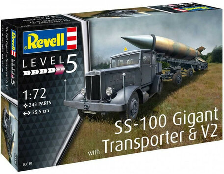 Revell SS-100 Gigant with Transporter & V2 1:72