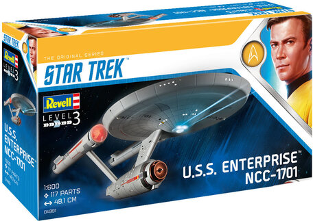 Revell Star Trek U.S.S. Enterprise NCC-1701 (TOS) 1:600