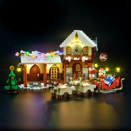 LEGO 10245 Santa's Workshop + LED Verlichting