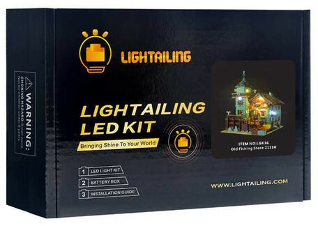 Verlichting voor LEGO 21310 Fishing Store
