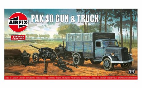 Airfix Pak 40 Gun & Truck 1:76