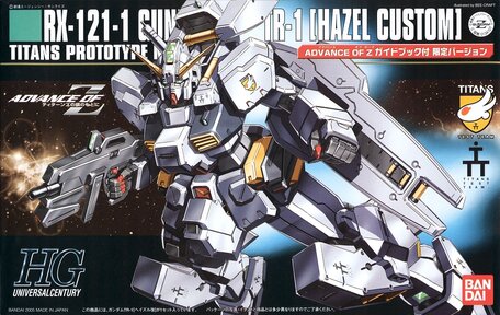 HG 1/144: RX-121-1 Gundam TR-1 [Hazel Custom]
