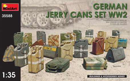 MiniArt German Jerry Cans Set WW2 1:35