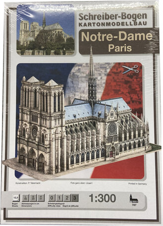 Schreiber Bogen Notre Dame Paris