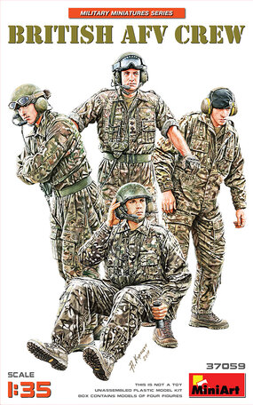 MiniArt British AFV Crew 1:35