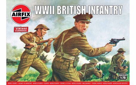 Airfix WWII British Infantry N. Europe 1:76