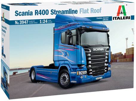 Italeri Scania R400 Streamline Flat Roof 1:24