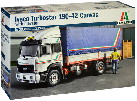 Italeri Iveco Turbostar 190-42 Canvas with Elevator 1:24