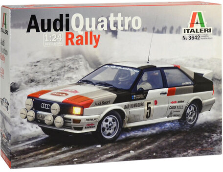Italeri Audi Quattro Rally 1:24