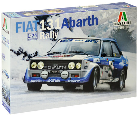 Italeri Fiat 131 Abarth Rally 1:24
