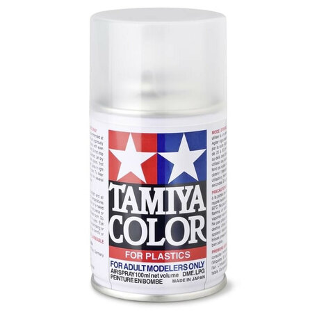 Tamiya TS-80: Clear Flat Mat Vernis